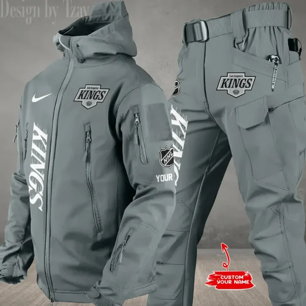 Los Angeles Kings NHL Tactical Winter Men's Outdoor Waterproof New 2025 SPTWSMOW237 - Image 4