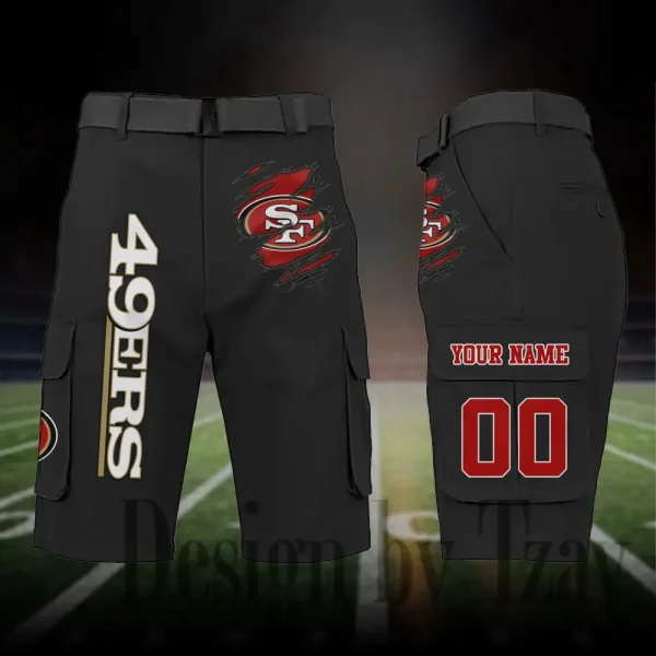 San Francisco 49ers Outdoor Sport Pants For Men (Belt Not Included) SPTOSP060 - Image 6