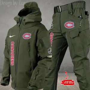 Montréal Canadiens NHL Tactical Winter Men's Outdoor Waterproof New 2025 SPTWSMOW239