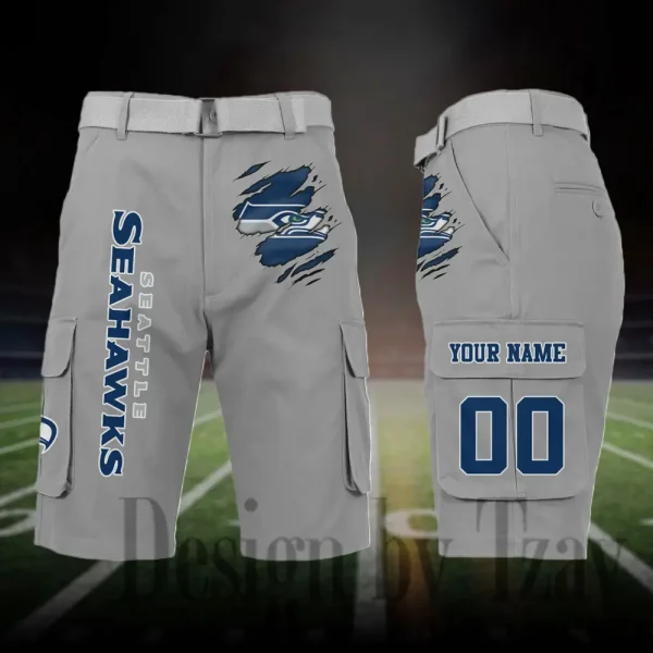 Seattle Seahawks Outdoor Sport Pants For Men (Belt Not Included) SPTOSP061 - Image 6