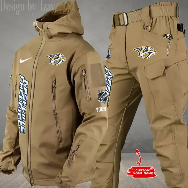 Nashville Predators NHL Tactical Winter Men's Outdoor Waterproof New 2025 SPTWSMOW240 - Image 2