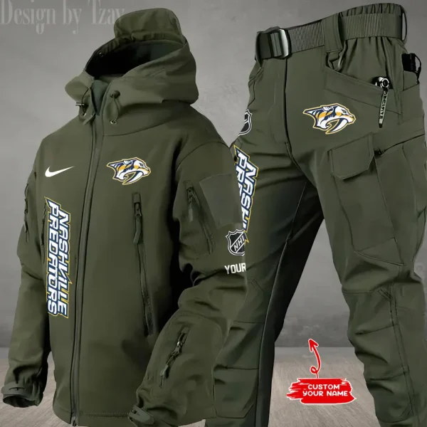 Nashville Predators NHL Tactical Winter Men's Outdoor Waterproof New 2025 SPTWSMOW240 - Image 4