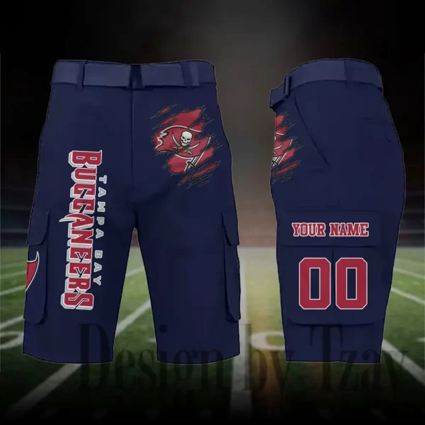 Tampa Bay Buccaneers Outdoor Sport Pants For Men (Belt Not Included) SPTOSP062 - Image 2