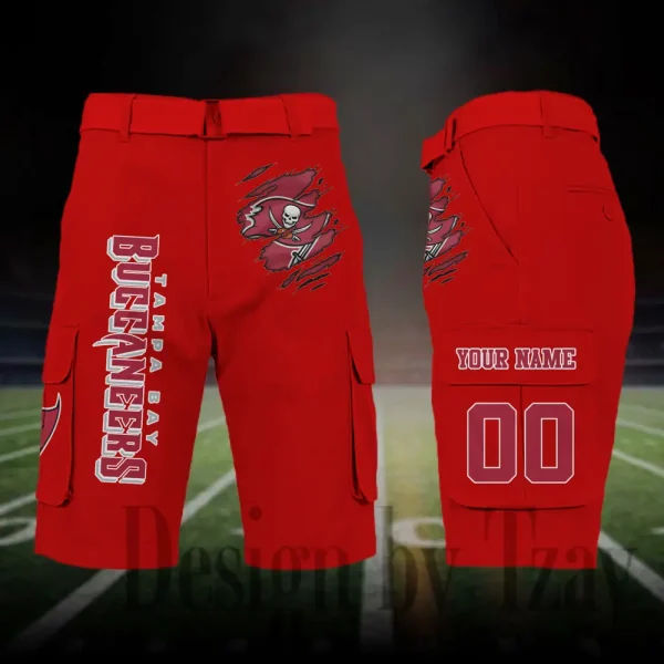 Tampa Bay Buccaneers Outdoor Sport Pants For Men (Belt Not Included) SPTOSP062 - Image 5