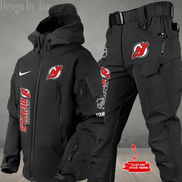 New Jersey Devils NHL Tactical Winter Men's Outdoor Waterproof New 2025 SPTWSMOW241