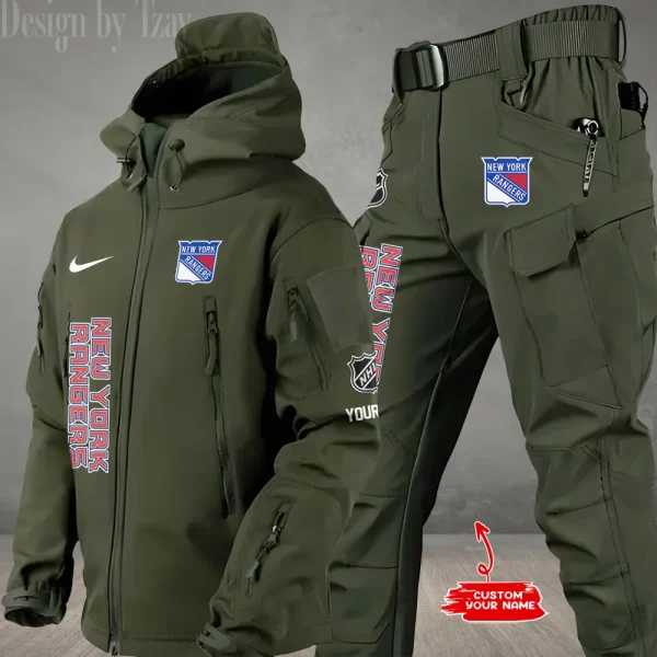New York Rangers NHL Tactical Winter Men's Outdoor Waterproof New 2025 SPTWSMOW243