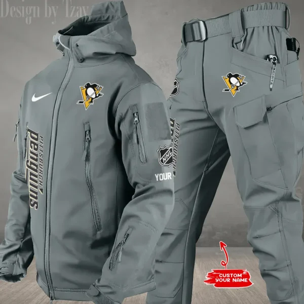 Pittsburgh Penguins NHL Tactical Winter Men's Outdoor Waterproof New 2025 SPTWSMOW246 - Image 2