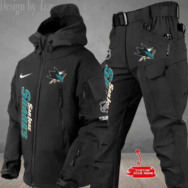 San Jose Sharks NHL Tactical Winter Men's Outdoor Waterproof New 2025 SPTWSMOW247 - Image 2