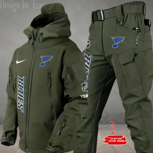 St. Louis Blues NHL Tactical Winter Men's Outdoor Waterproof New 2025 SPTWSMOW249 - Image 2