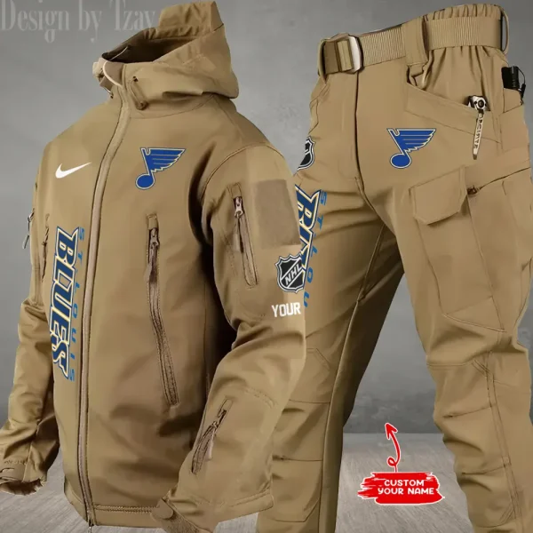 St. Louis Blues NHL Tactical Winter Men's Outdoor Waterproof New 2025 SPTWSMOW249 - Image 3