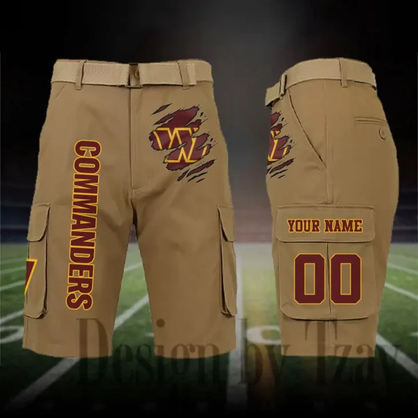 Washington Commanders Outdoor Sport Pants For Men (Belt Not Included) SPTOSP064 - Image 2