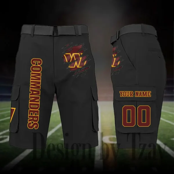 Washington Commanders Outdoor Sport Pants For Men (Belt Not Included) SPTOSP064 - Image 3