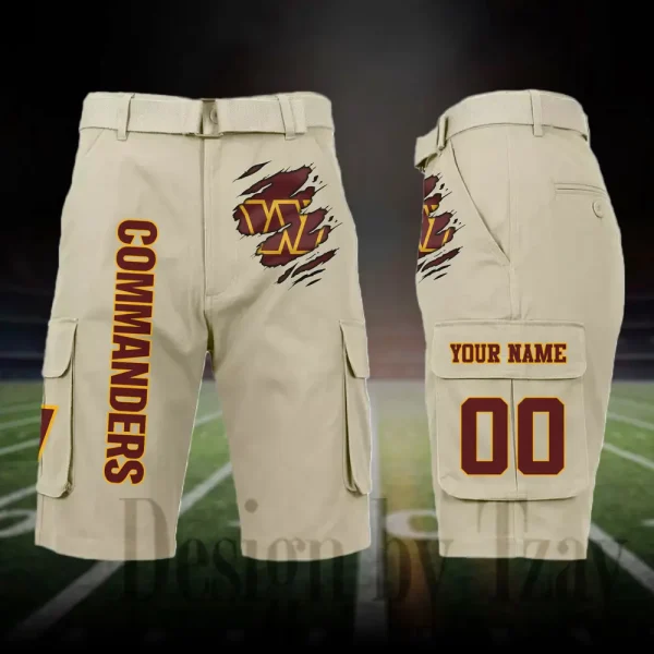 Washington Commanders Outdoor Sport Pants For Men (Belt Not Included) SPTOSP064 - Image 6