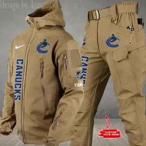 Vancouver Canucks NHL Tactical Winter Men's Outdoor Waterproof New 2025 SPTWSMOW253