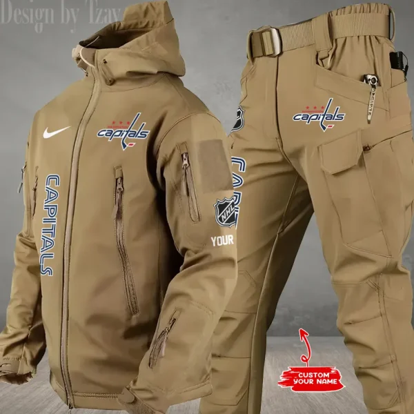 Washington Capitals NHL Tactical Winter Men's Outdoor Waterproof New 2025 SPTWSMOW255 - Image 4