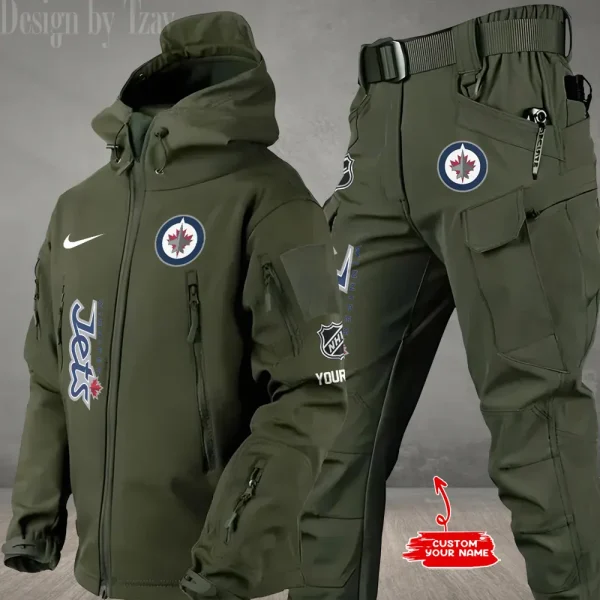 Winnipeg Jets NHL Tactical Winter Men's Outdoor Waterproof New 2025 SPTWSMOW256 - Image 3