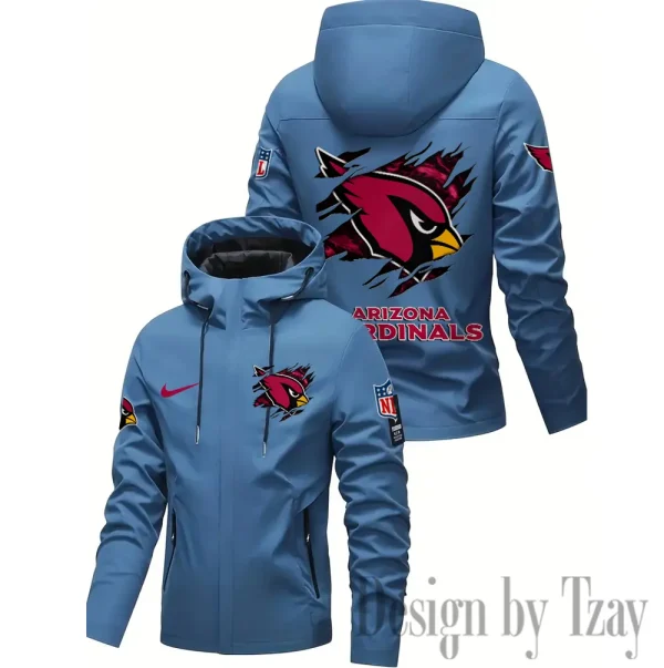 Arizona Cardinals Motorcycle Riding Windbreaker Four Seasons Windproof SPTMRWFSW001