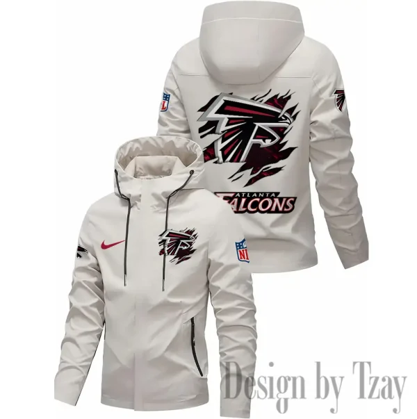 Atlanta Falcons Motorcycle Riding Windbreaker Four Seasons Windproof SPTMRWFSW002 - Image 2