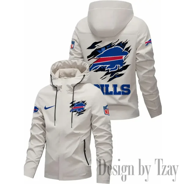 Buffalo Bills Motorcycle Riding Windbreaker Four Seasons Windproof SPTMRWFSW004