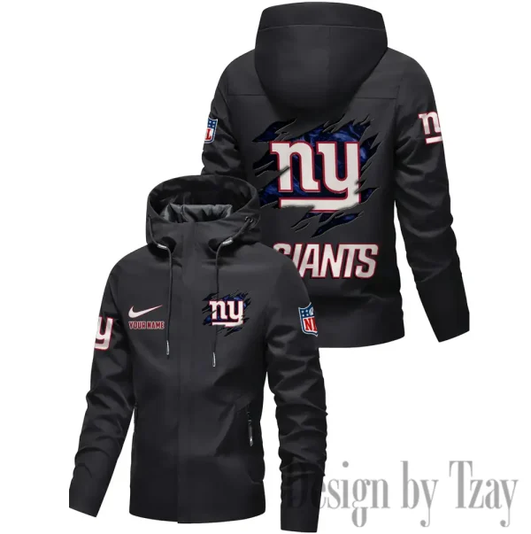 New York Giants Motorcycle Riding Windbreaker Four Seasons Windproof SPTMRWFSW024