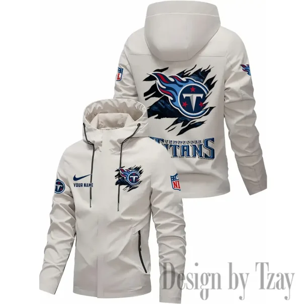 Tennessee Titans Motorcycle Riding Windbreaker Four Seasons Windproof SPTMRWFSW031 - Image 2
