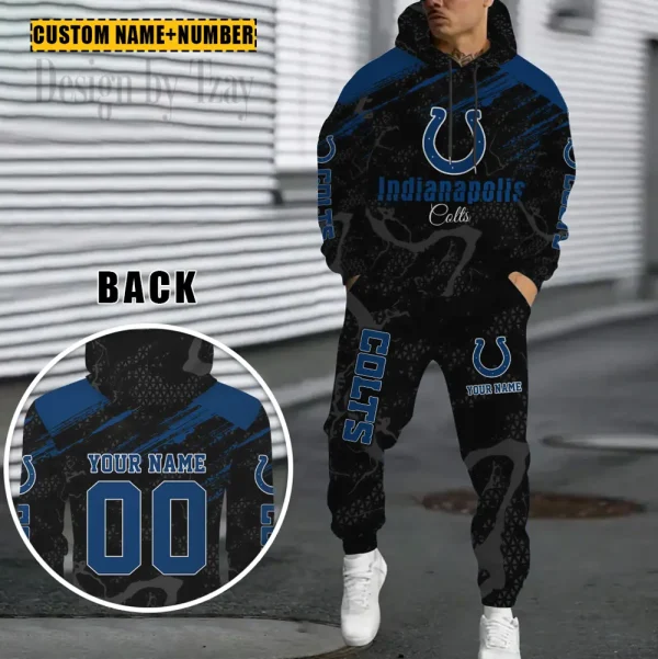 Indianapolis Colts Combo Hoodie And Sweatpants Gift For Fan AZHD1063