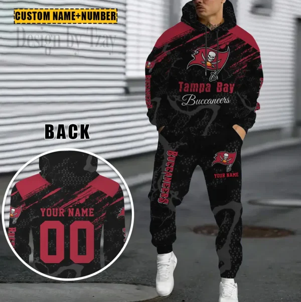 Tampa Bay Buccaneers Combo Hoodie And Sweatpants Gift For Fan AZHD1079