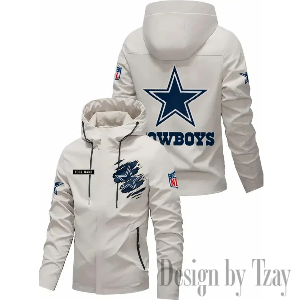 Dallas Cowboys Motorcycle Riding Windbreaker Four Seasons Windproof SPTMRWFSW041