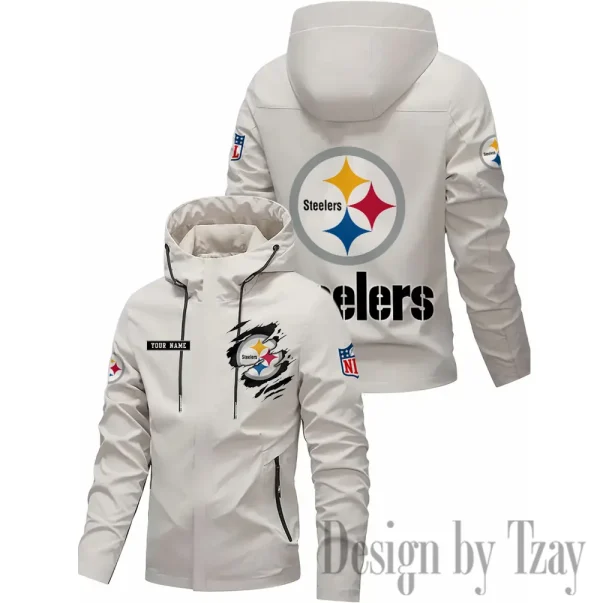 Pittsburgh Steelers Motorcycle Riding Windbreaker Four Seasons Windproof SPTMRWFSW059