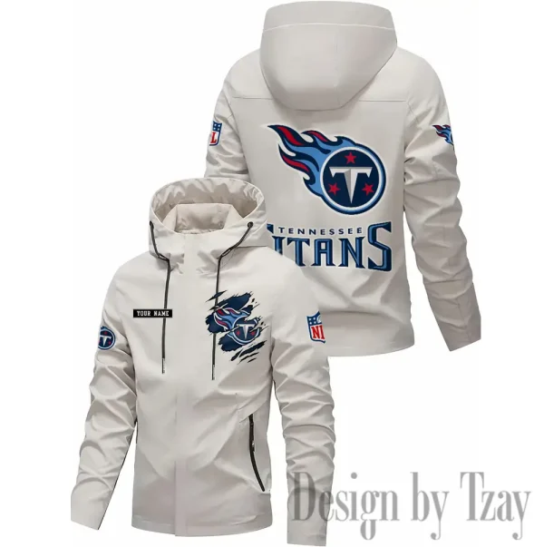 Tennessee Titans Motorcycle Riding Windbreaker Four Seasons Windproof SPTMRWFSW063