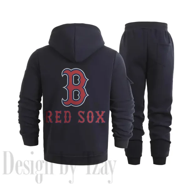 Boston Red Sox Sports Tracksuit Jogging Men's Clothing Casual for Men Daily Style 2025 SPTSTJM068 - Image 3