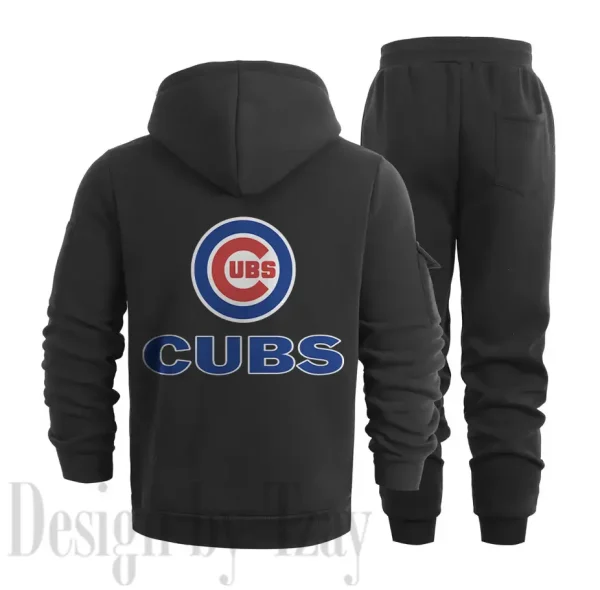 Chicago Cubs Sports Tracksuit Jogging Men's Clothing Casual for Men Daily Style 2025 SPTSTJM069 - Image 3