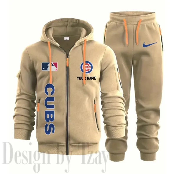 Chicago Cubs Sports Tracksuit Jogging Men's Clothing Casual for Men Daily Style 2025 SPTSTJM069 - Image 4