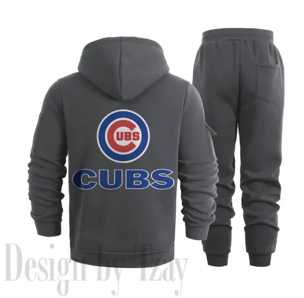 Chicago Cubs Sports Tracksuit Jogging Men's Clothing Casual for Men Daily Style 2025 SPTSTJM069 - Image 6