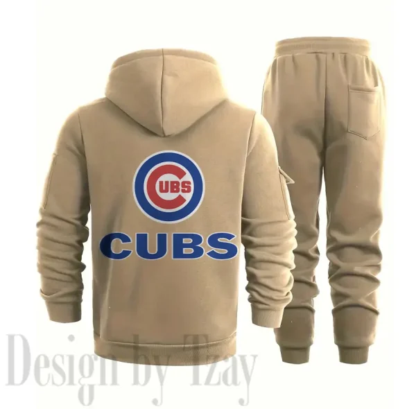 Chicago Cubs Sports Tracksuit Jogging Men's Clothing Casual for Men Daily Style 2025 SPTSTJM069 - Image 8