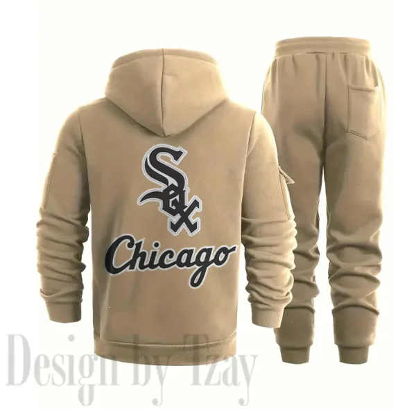 Chicago White Sox Sports Tracksuit Jogging Men's Clothing Casual for Men Daily Style 2025 SPTSTJM070 - Image 2