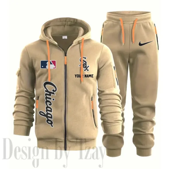 Chicago White Sox Sports Tracksuit Jogging Men's Clothing Casual for Men Daily Style 2025 SPTSTJM070 - Image 3