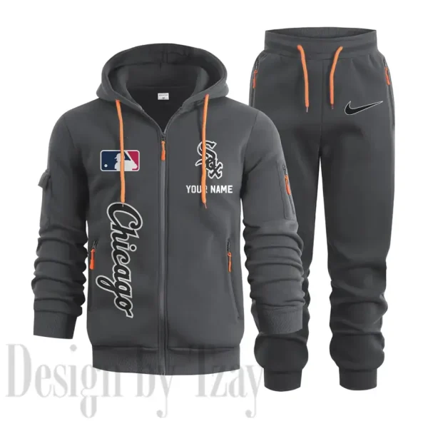 Chicago White Sox Sports Tracksuit Jogging Men's Clothing Casual for Men Daily Style 2025 SPTSTJM070 - Image 6