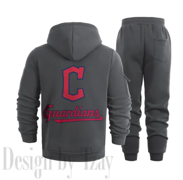 Cleveland Guardians Sports Tracksuit Jogging Men's Clothing Casual for Men Daily Style 2025 SPTSTJM072 - Image 4