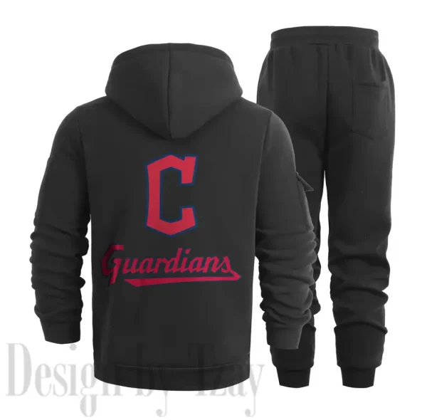 Cleveland Guardians Sports Tracksuit Jogging Men's Clothing Casual for Men Daily Style 2025 SPTSTJM072 - Image 5
