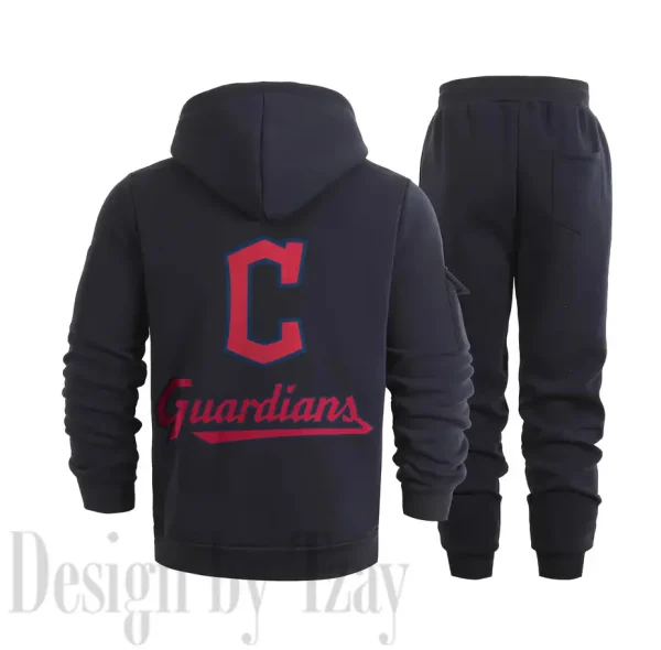 Cleveland Guardians Sports Tracksuit Jogging Men's Clothing Casual for Men Daily Style 2025 SPTSTJM072 - Image 7