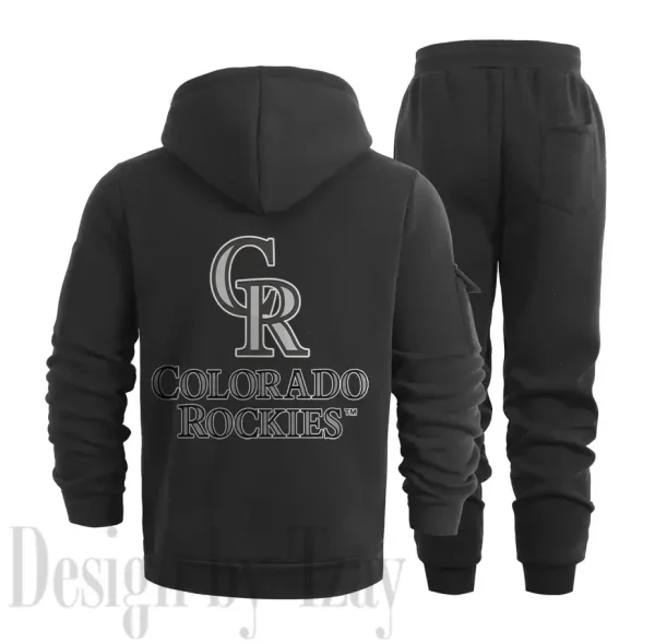 Colorado Rockies Sports Tracksuit Jogging Men's Clothing Casual for Men Daily Style 2025 SPTSTJM073 - Image 3