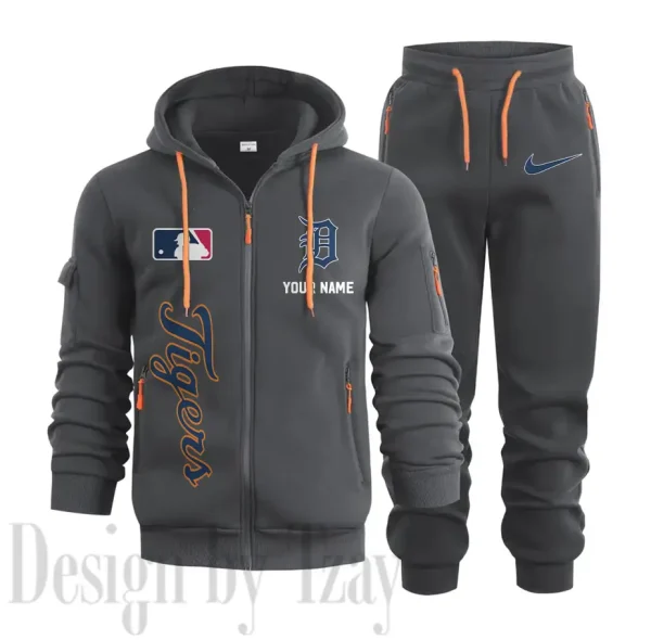 Detroit Tigers Sports Tracksuit Jogging Men's Clothing Casual for Men Daily Style 2025 SPTSTJM074 - Image 5