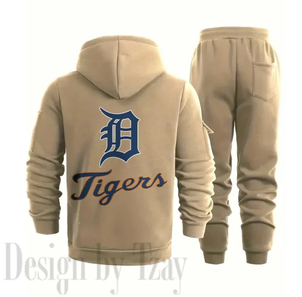 Detroit Tigers Sports Tracksuit Jogging Men's Clothing Casual for Men Daily Style 2025 SPTSTJM074 - Image 6