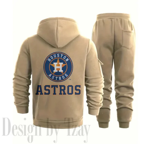 Houston Astros Sports Tracksuit Jogging Men's Clothing Casual for Men Daily Style 2025 SPTSTJM075 - Image 3