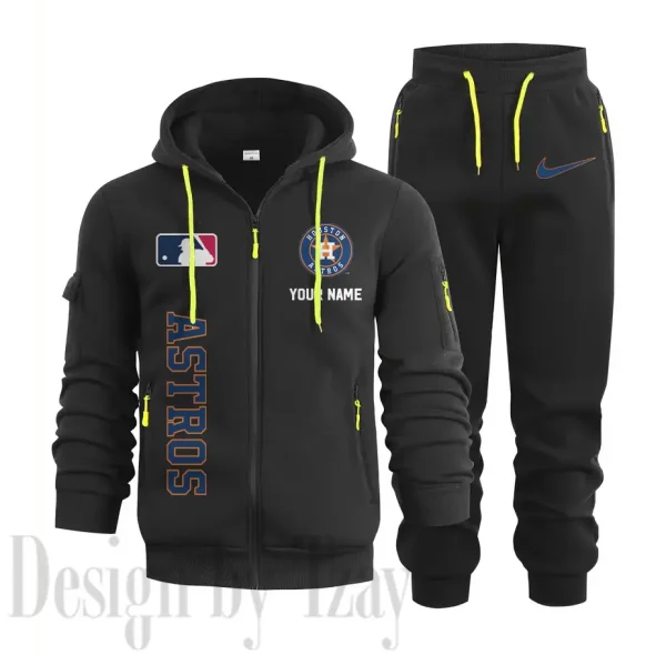 Houston Astros Sports Tracksuit Jogging Men's Clothing Casual for Men Daily Style 2025 SPTSTJM075 - Image 8