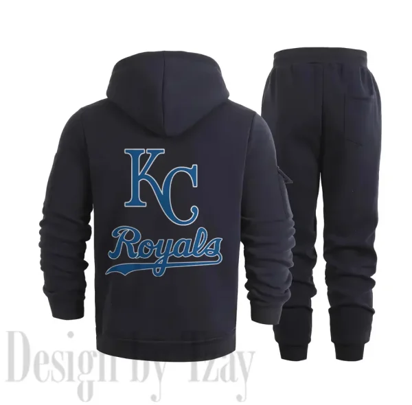 Kansas City Royals Sports Tracksuit Jogging Men's Clothing Casual for Men Daily Style 2025 SPTSTJM076 - Image 3