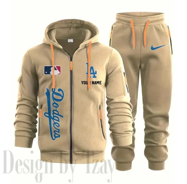 Los Angeles Dodgers Sports Tracksuit Jogging Men's Clothing Casual for Men Daily Style 2025 SPTSTJM078
