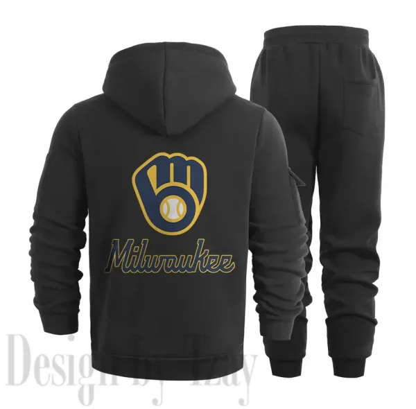 Milwaukee Brewers Sports Tracksuit Jogging Men's Clothing Casual for Men Daily Style 2025 SPTSTJM080 - Image 8