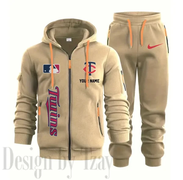 Minnesota Twins Sports Tracksuit Jogging Men's Clothing Casual for Men Daily Style 2025 SPTSTJM081